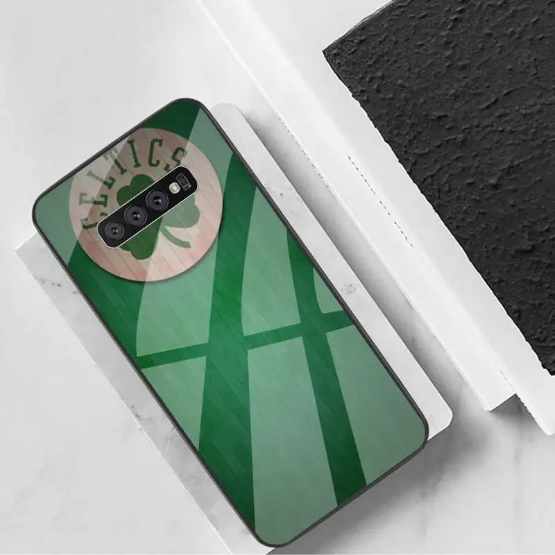 

Celtics Basketball Team Phone Case Tempered Glass For Samsung S6 7 8 9 10 20 Plus Ultra Note8 9 10 10pro