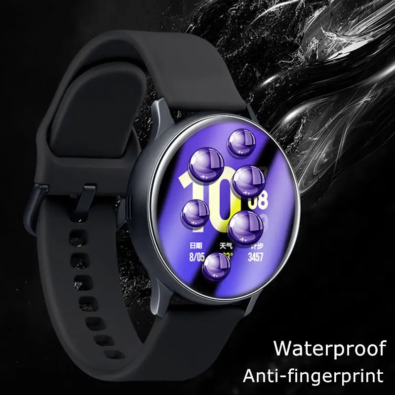 

Мягкая защитная пленка для Samsung Galaxy watch active 2, защитная пленка для экрана 3D HD, ультратонкая пленка для часов active 2 44 мм 40 мм, аксессуары
