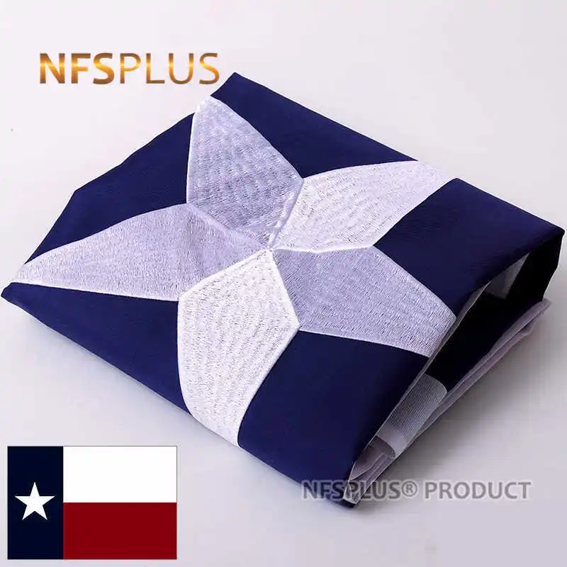 

Embroidered Texas Flag USA United States 3x5 Feet Nylon Waterproof Decorative American Flags And Banners For Home And Outdoor