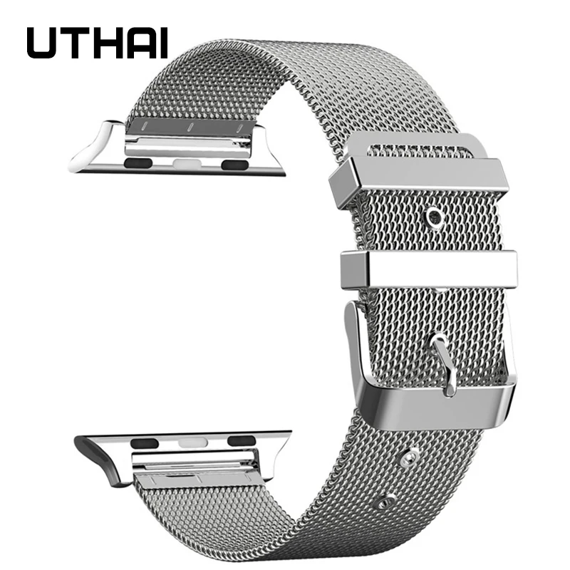 Ремешок для часов UTHAI P42 подходит Apple Watch Band 3 4-го поколения | Наручные часы