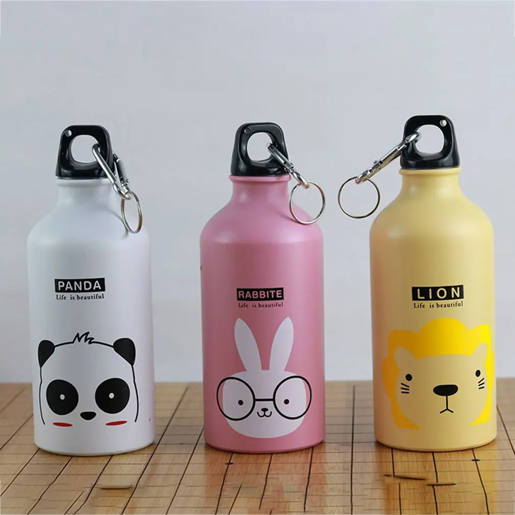 Симпатичный современный дизайн 500 мл милые животные для улицы портативная