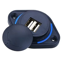 usb rechargeable car charger 3 1a sliding cover smart car charger 12 24v oval sliding cover double usb