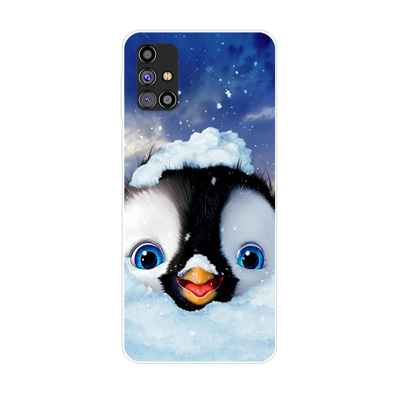 Чехол для Samsung M31s силиконовая Мягкая задняя крышка из ТПУ чехол телефона Galaxy M31 S M