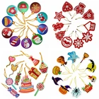 10 шт., подвеска для елки