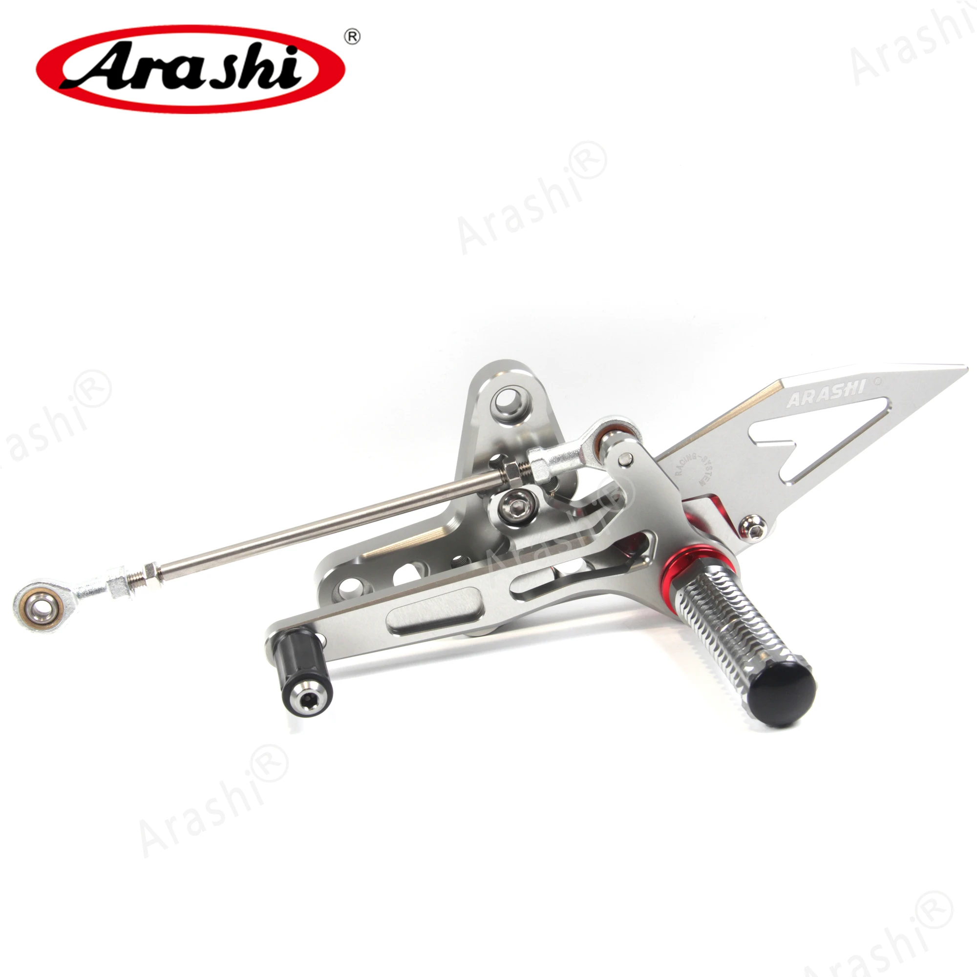 Регулируемая подножка Arashi CNC для KAWASAKI NINJA 400 Z400/ EX400 / ABS 2018 2019 202 2021 подножки