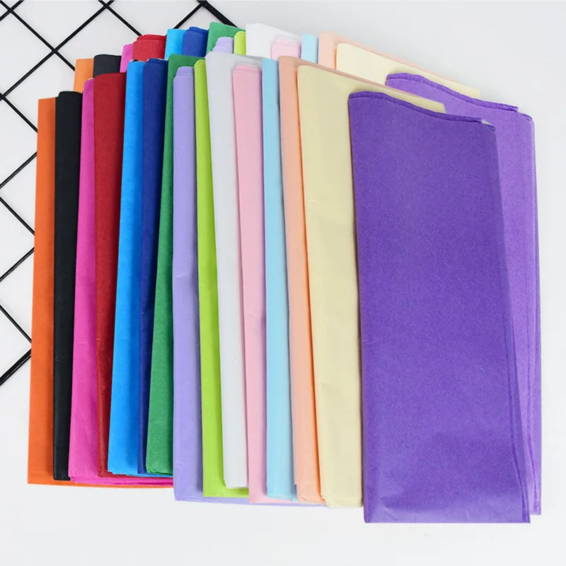 60 см папиросная бумага цветная обертка для цветочной подарочной коробки