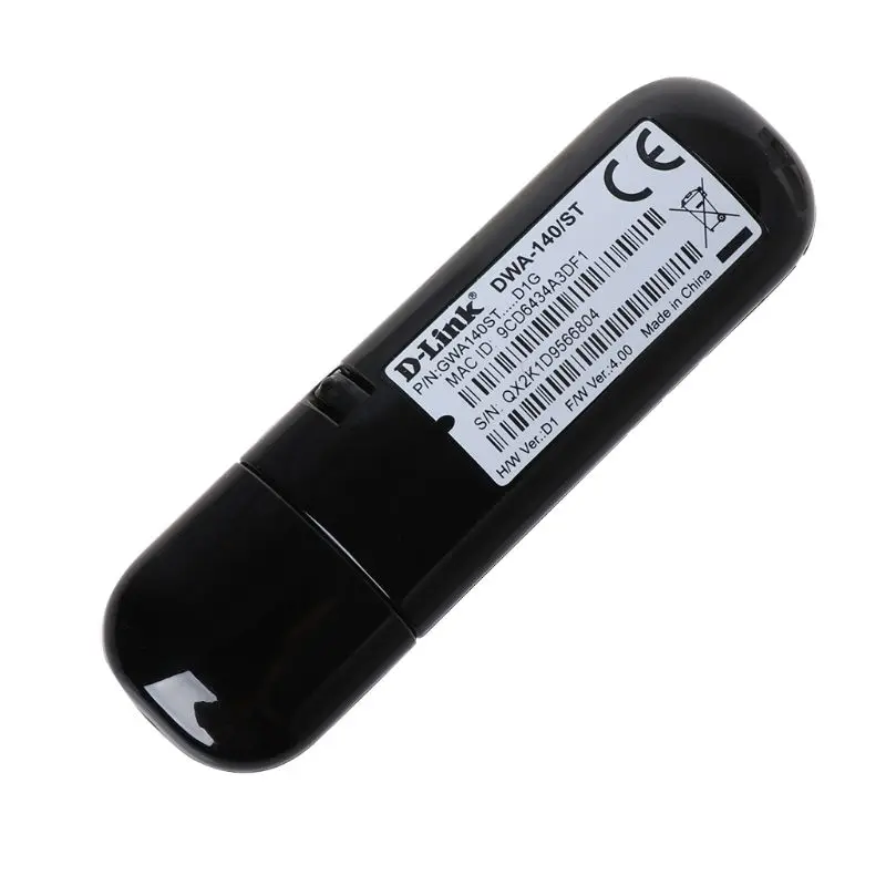 DWA-140 USB WiFi адаптер 300 Мбит/с беспроводная сетевая карта адаптер 802.11b/g/n для ПК Компьютерные аксессуары