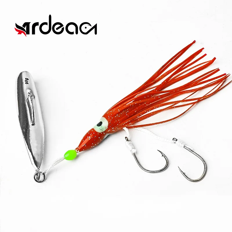 Рыболовная приманка для джиггинга свинцовая головка 90 г Тонущая металлическая