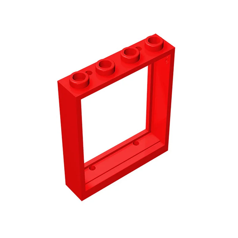 10 шт. детали MOC 6154 40527 дверная рама 1x4x4 подъемные Совместимые Кирпичи сборные