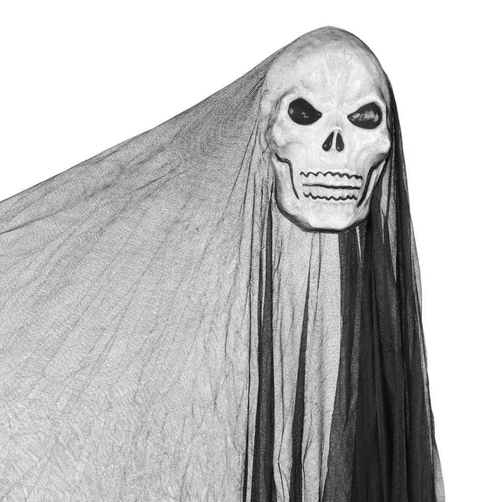 

1Pc Novel Ghost Pendant Decor Gauze Ghost Pendant Supply Black