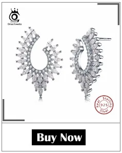 ORSA JEWELS, Новое поступление, уникальные серьги-гвоздики с австрийским кубическим цирконием ААА, 925 серебро, ювелирное изделие, серьги для женщин, SE05