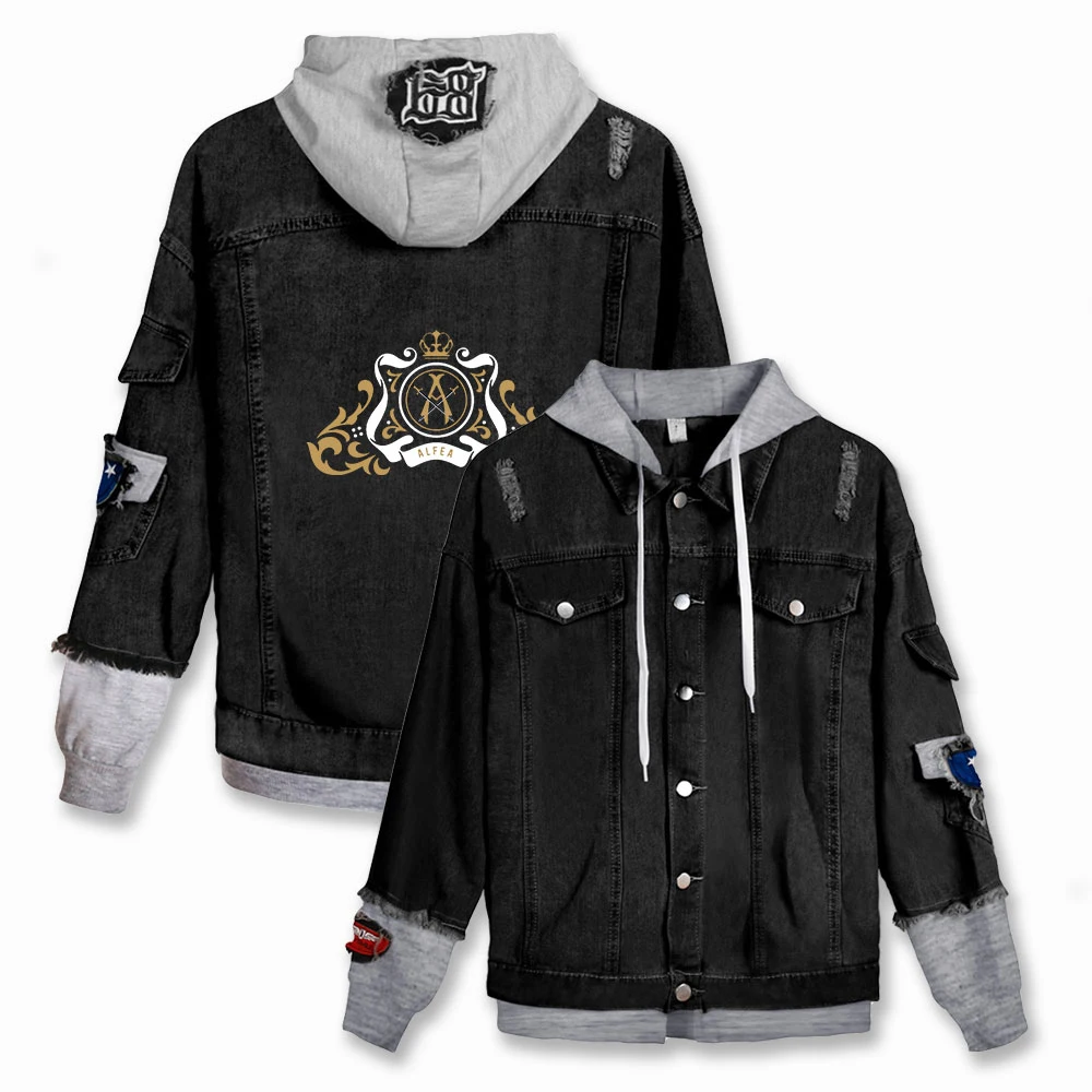 

FateThe Winx Saga autumn winter Holiday Preppy style Style Men/Women Street clothes Denim Hooded fleece hoodie sweatshirt