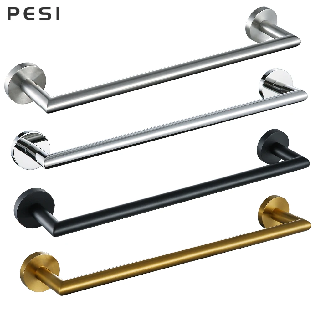 

18 Inch Towel Rack Toilet 304 Stainless Steel Bathroom Rack Single Towel Rack Toilet Rack Hanging on Wall