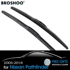 Щетка стеклоочистителя BROSHOO для Nissan Pathfinder R51 R52 2005 2006 2007 2008 2009 2010 2011 2012 2013 2014 2016 2017 2018