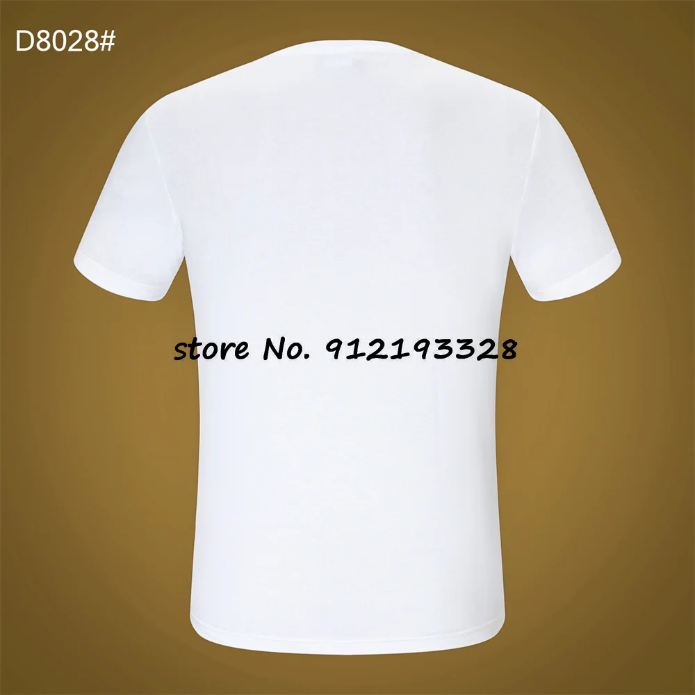 

Dsquared2 T-Shirt D2 Men Women Print Tees Dsq2 Short Sleeve D8028