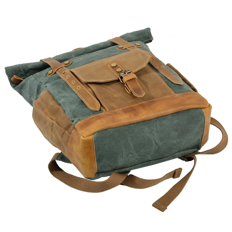 photography waterproof canvas bag retro casual travel camera backpack men shoulders carrying bags fit 17 laptop case for dslr free global shipping