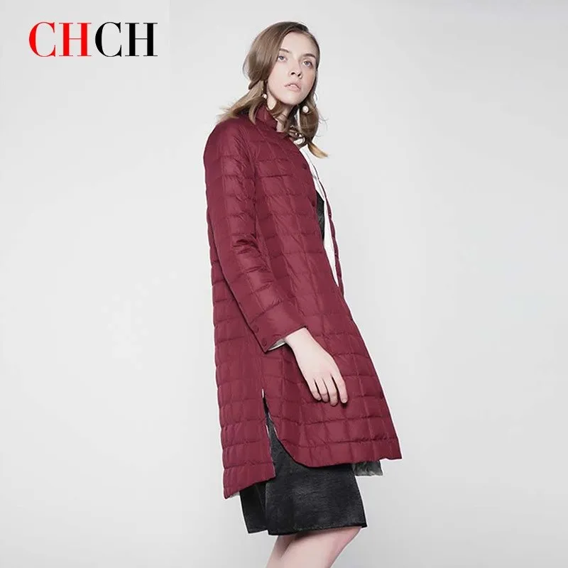 CHCH Fashion 2023 New Winter Women Down jacket cotton coat long Parkas warm Jackets Female Manteau Femme Hiver cloth enlarge