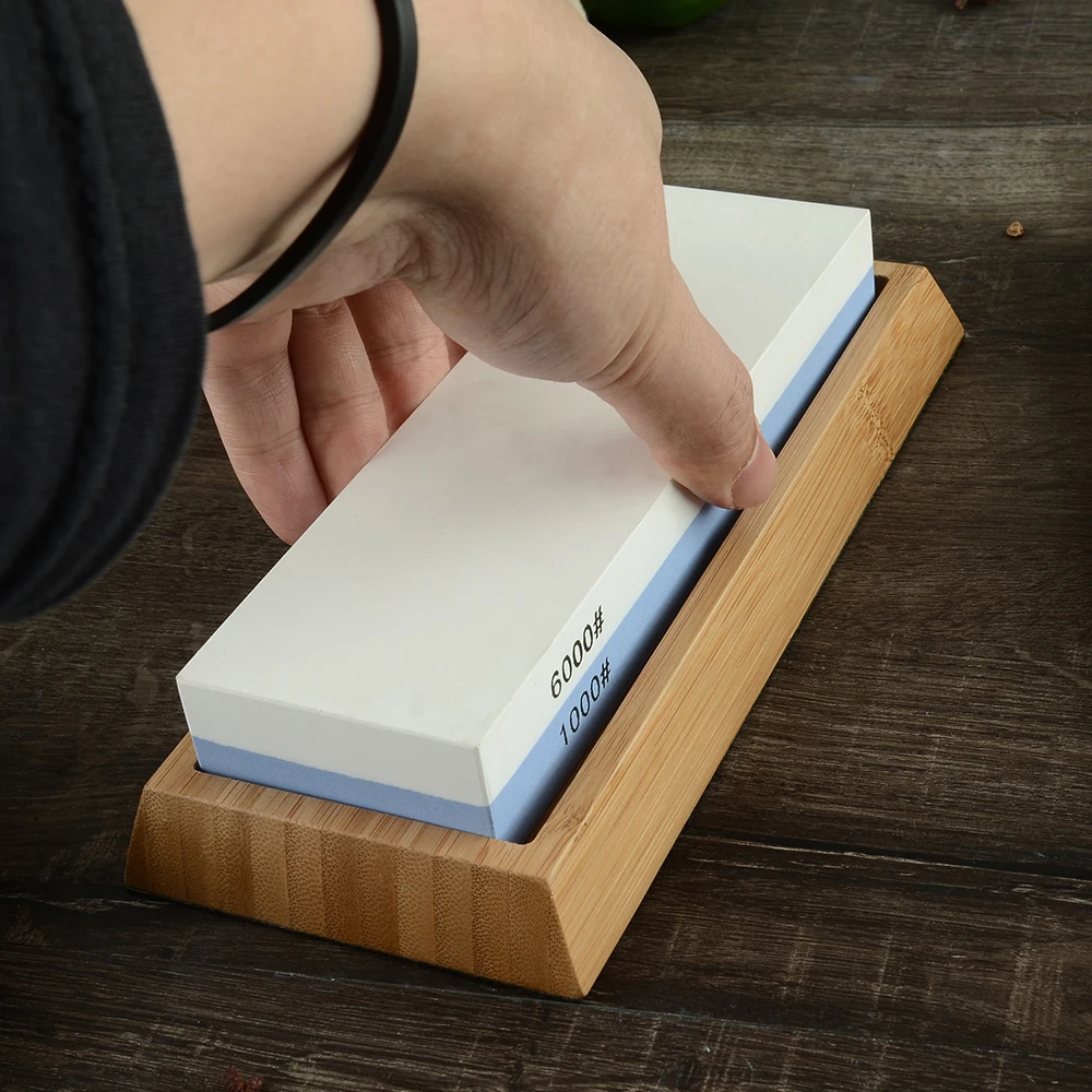 1 шт. противоскользящая опора для Точилки ножей Бамбуковая точильного камня