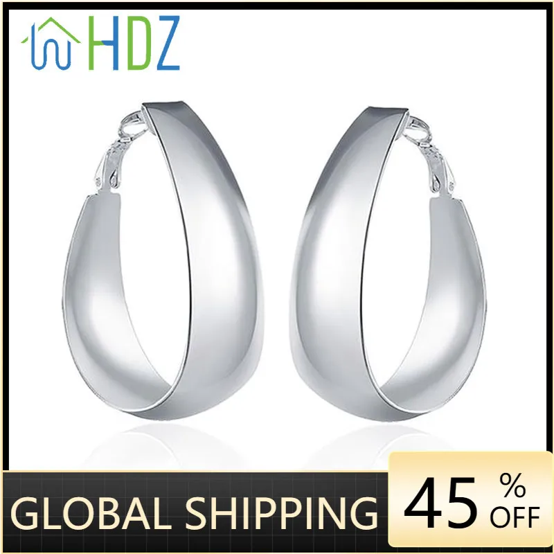

2021 New High-end U-shaped Hoop Earrings, Fashionable Silver U-shaped Earrings, High Quality Gifts for Ladies
