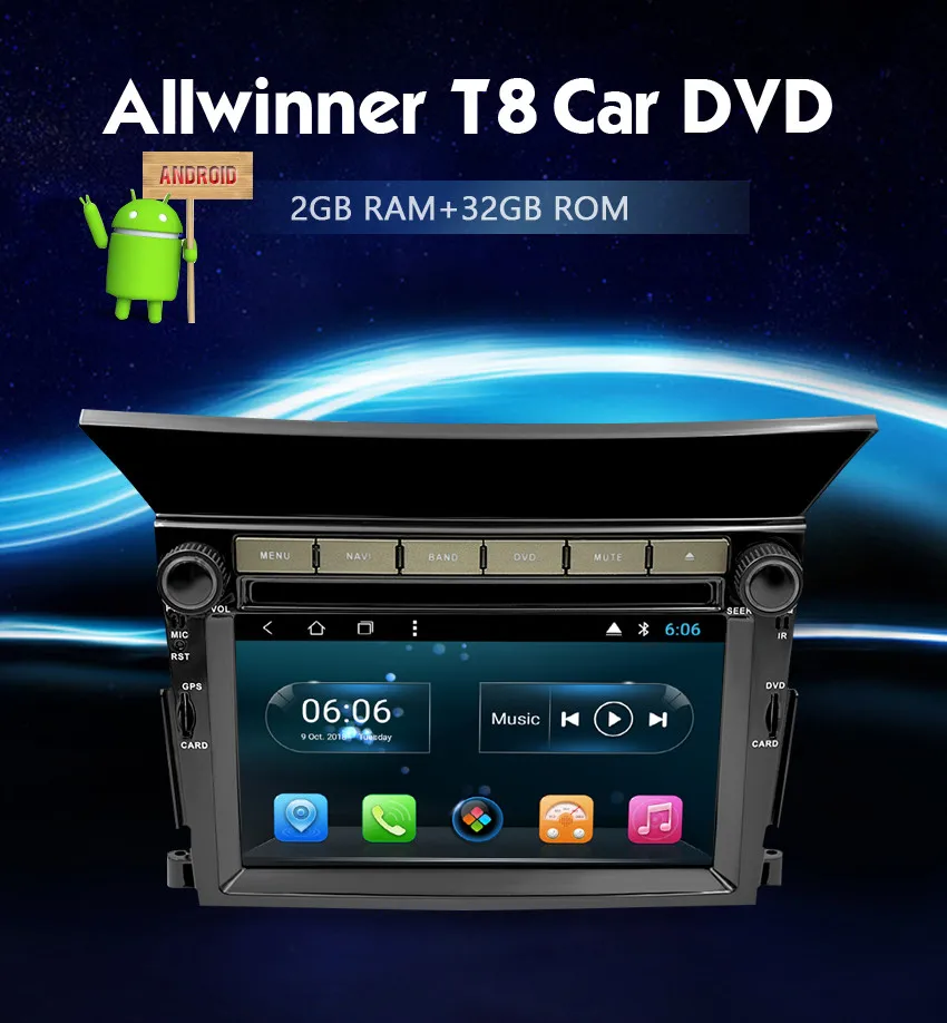 32G rom Android 9,0 автомобильный Радио DVD gps навигация мультимедийный плеер для Honda Pilot 2009 2010 2011 2012 2013 wifi стерео головное устройство