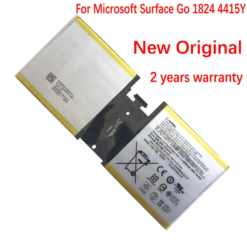 G16QA043H для Microsoft Surface Go 1824 4415Y планшетный ПК 7 66 V 26 12wh Новый 2ICP4/76/76 3411mAh