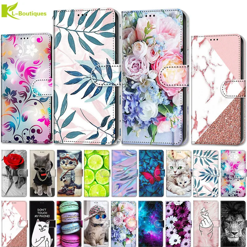 Wallet Stand Flip Etui For Case Oppo A52 A72 A92 A15S A53S 4G A33 A9 A5 2020 A32 A11X Phone Case Magnet Card Holder Leather Cove
