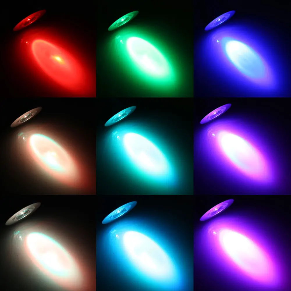 GU10 RGB светодиодный светильник 3 Вт пульт дистанционного управления для