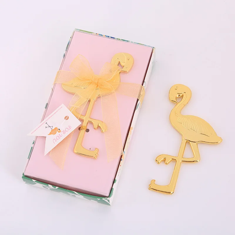 Креативная бутылка с Фламинго открывалка металлическая ручная пивная винная