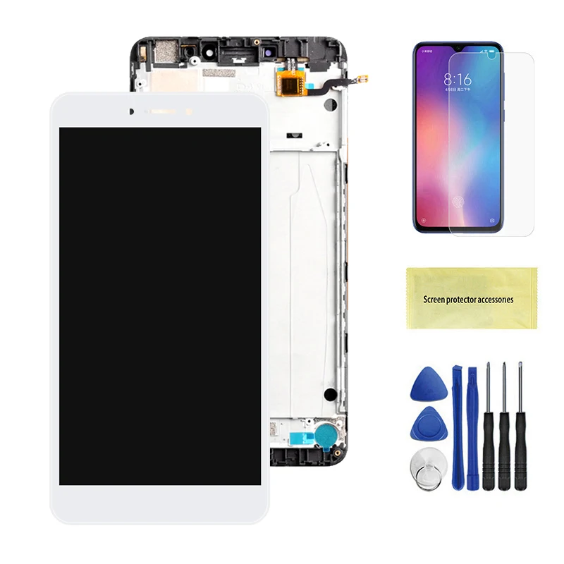 6,44 ''дисплей для Xiaomi Mi Max 2 lcd сенсорный экран с рамкой сменный экран для Xiaomi Mi Max 2 дисплей Max2 lcd