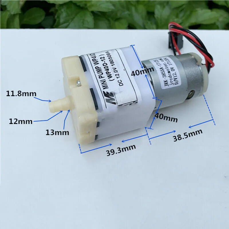 Микро MP40 воздушный насос DC 12V 385 двигатель большой поток воздуха волна давление DIY