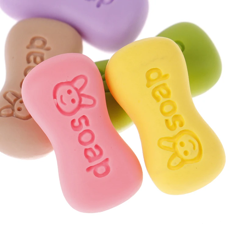 10 шт. 1/12 Масштаб Кукольный домик миниатюрное моделирование крем-мыло для