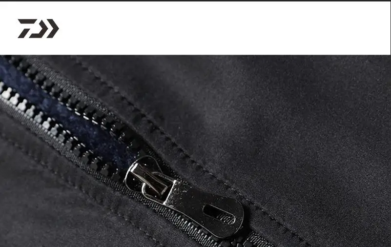 

2021 New Mens Daiwa Fishing Jackets Spring Autumn Winter Solid Casual Outdoor Zipper Sport Fishing Wear Shirt Fishing Clothing