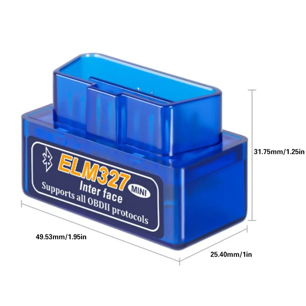 Горячий Стайлинг автомобиля Mini ELM327 OBD2 II беспроводной интерфейс диагностики