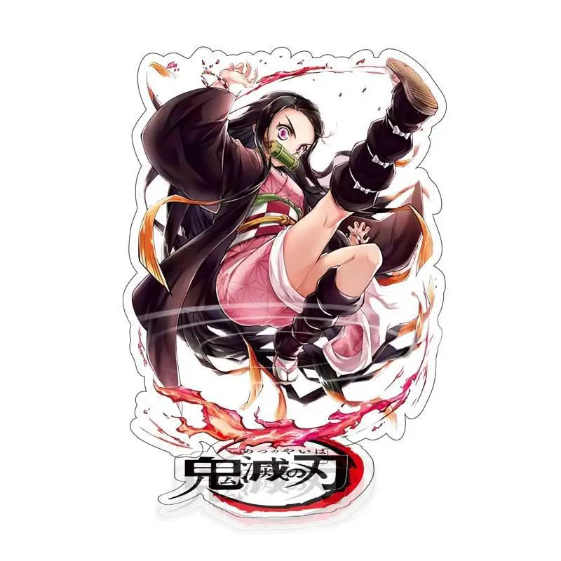 Аниме Demon Slayer Stand Kimetsu No Yaiba Kamado Tanjirou Nezuko Kanawo Zenitsu Inosuke Giyuu фигурка на акриловой