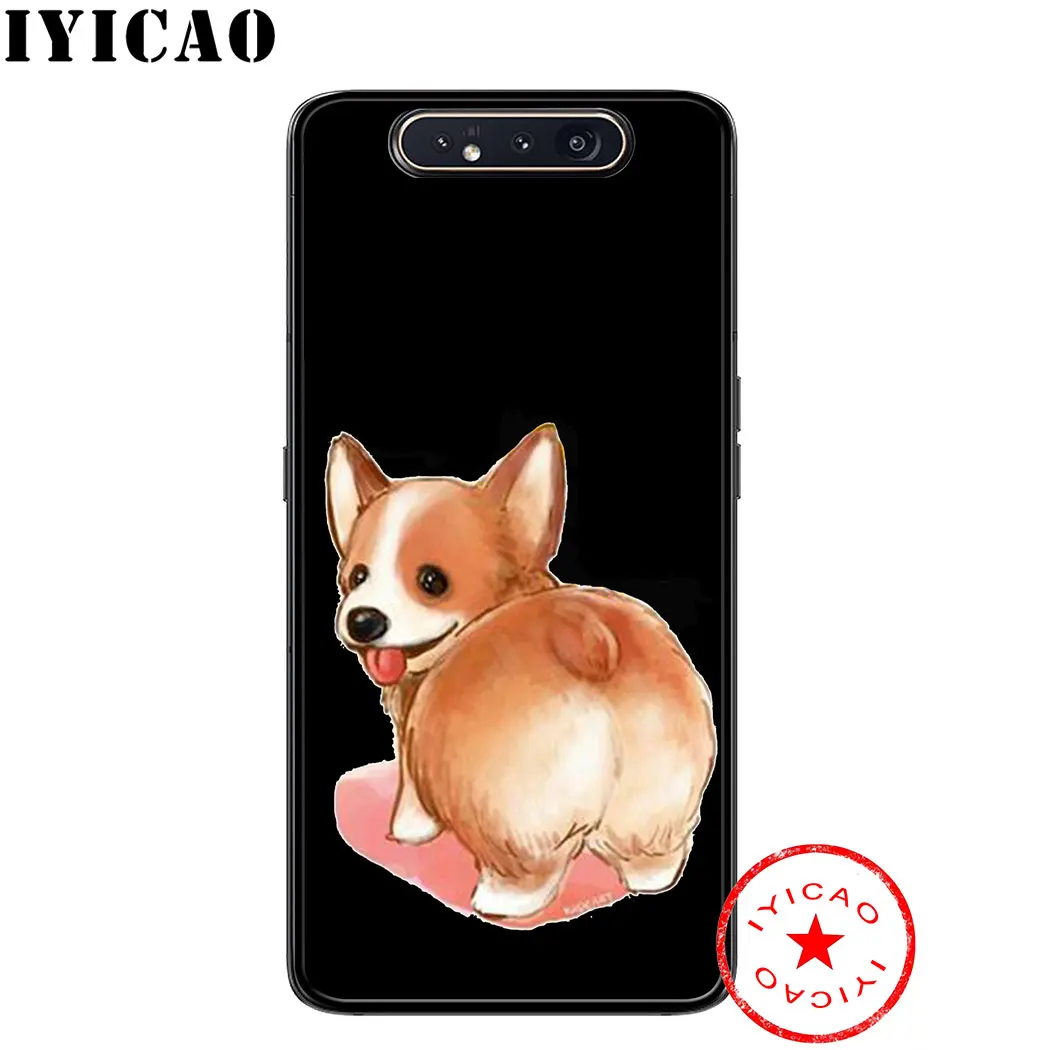 IYICAO с героями мультфильма Щенячий черный мягкий чехол для samsung Galaxy A50 A70 A60 A40 A30 A20 A10