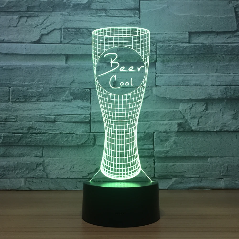 Креативная пивная кружка в форме 3D красочная USB домашняя детская настольная