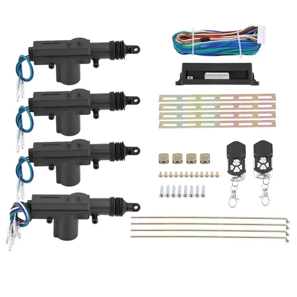 Автомобильный Дверной замок/разблокировка пульт дистанционного управления 12 В 4