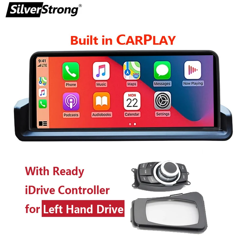 6 ГБ + 128 Гб беспроводной CarPlay IPS 10 25 дюйма iDrive автомобильный мультимедийный Android 11