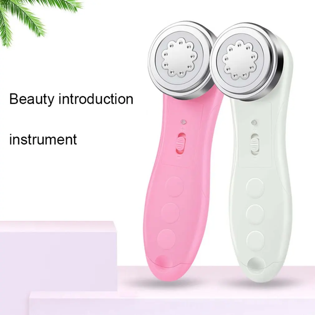 

Beauty Importer Ultrasonic Iontophoresis Facial Washing Massager Facial Cleansing Apparatus Massage Equipment