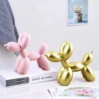 Милые шар собака Творческий смолы фигурка современный минималистский животных Настольный украшения для дома аксессуары для отдыха на природе, подарок