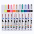 Набор водонепроницаемых фонариков для автомобиля, фломастер для окраски шин, школьные и офисные принадлежности, 11 цветов