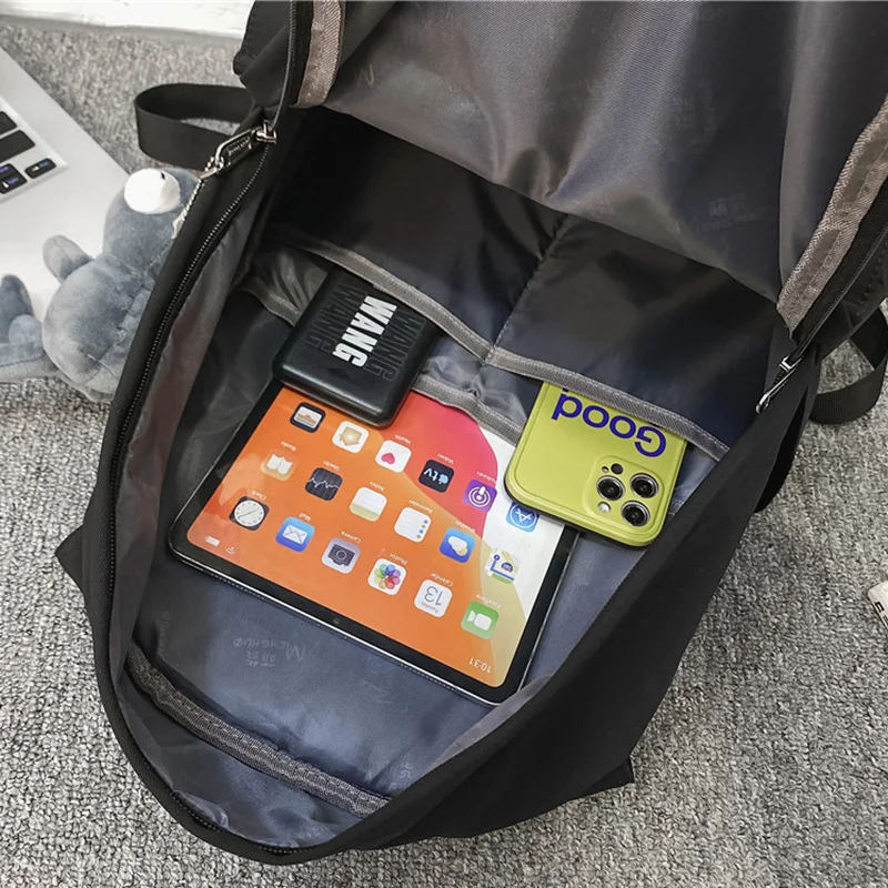 Однотонный нейлоновый Модный Зеленый Рюкзак для девочек и мальчиков женская