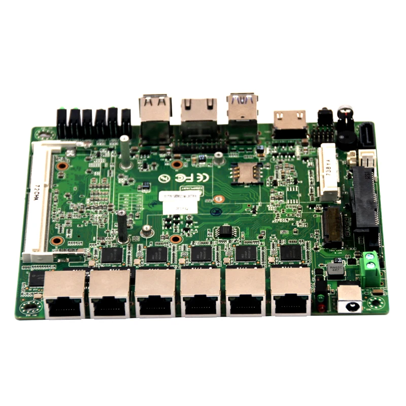 Процессор Intel i5 материнская плата с 6x1000 Мбит сетевая карта Gigabit Ethernet USB VGA RJ45