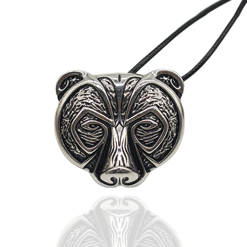 

Fashion Male Classic Retro Necklace Animal Panda Pendant Alloy Material Temperament Men And Women Jewelry Gift Direct Sales Hot