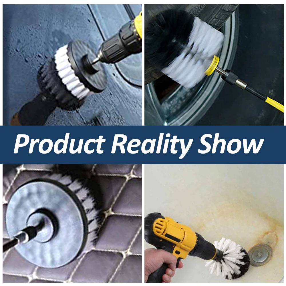 Набор щеток для дрели щетка чистки автомобильных покрышек кожаных стекла 2/3 5/4/5
