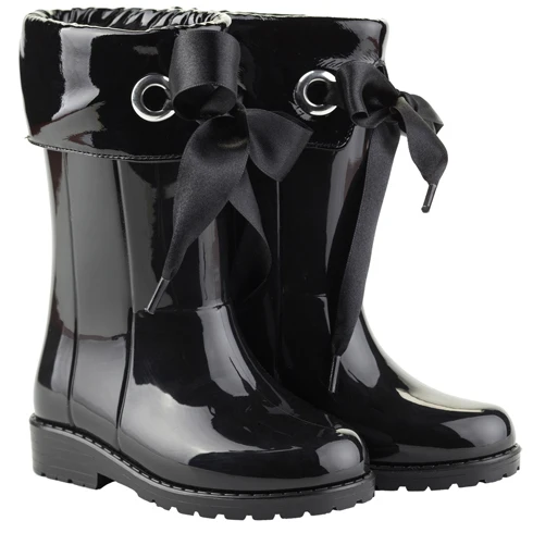 İgor W10114 Campera Charol Female Child Waterproof Rain Snow Boot Children shoes Rain boots for children kids Shoes boot