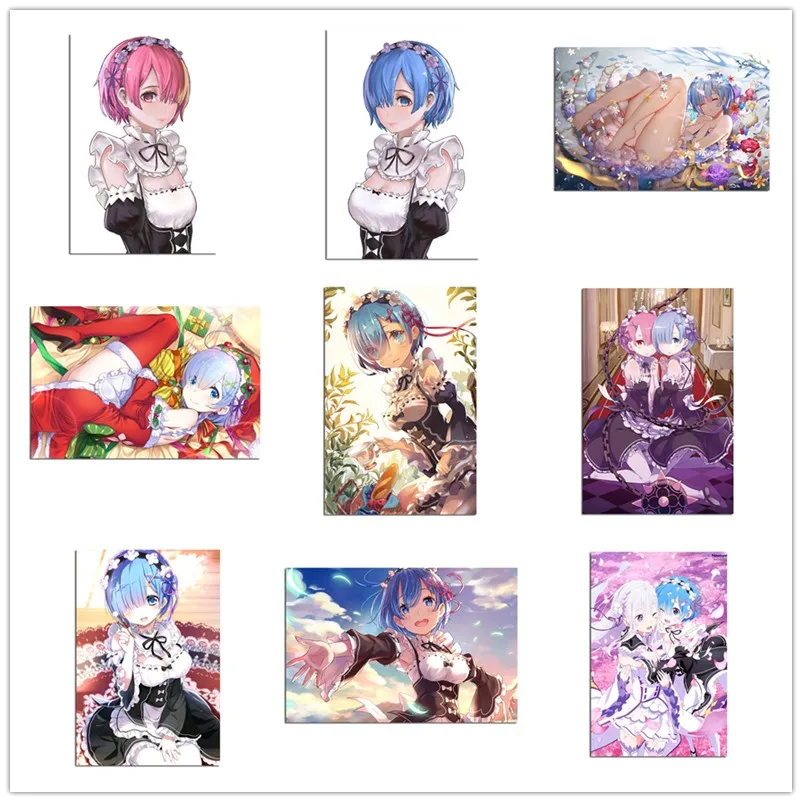 Постер Re Zero Kara Hajimeru Isekai Seikatsu наклейка на стену домашний декор для спальни