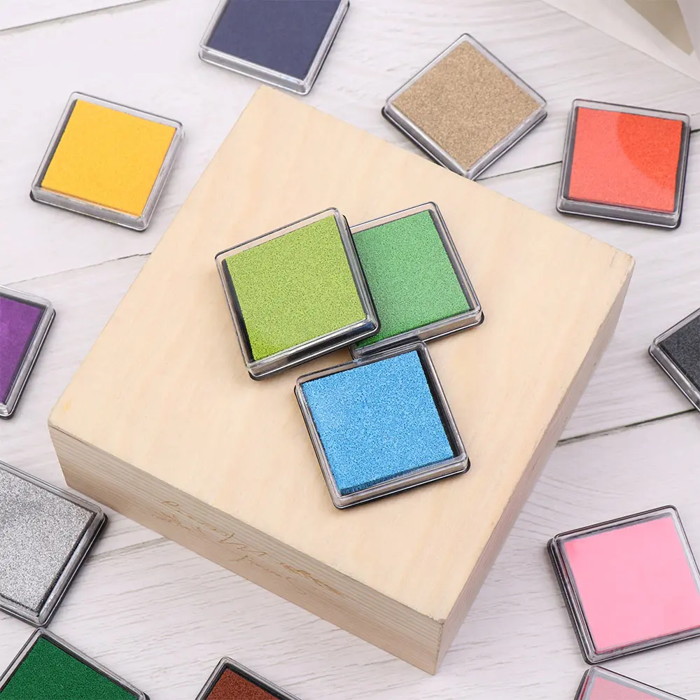 1 шт. квадратная губка для рисования отпечатков пальцев | Дом и сад