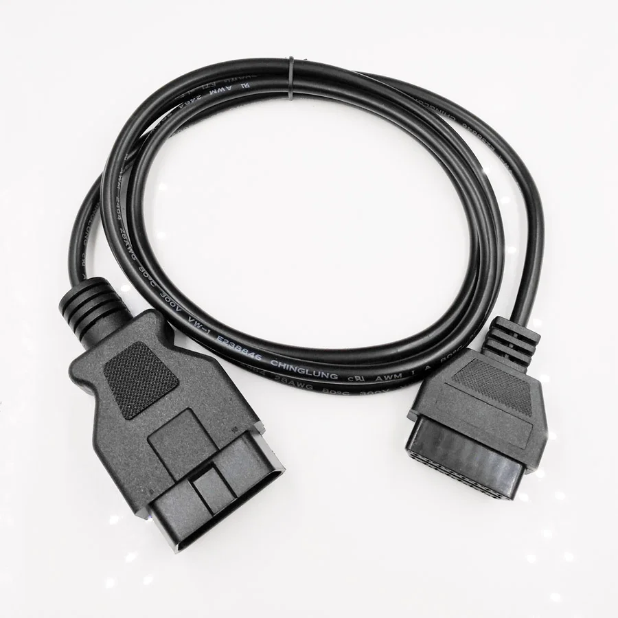 16Pin OBD2 Мужской к женскому удлиненный 3м 10 футов OBD EOBD автомобильный диагностический удлинитель