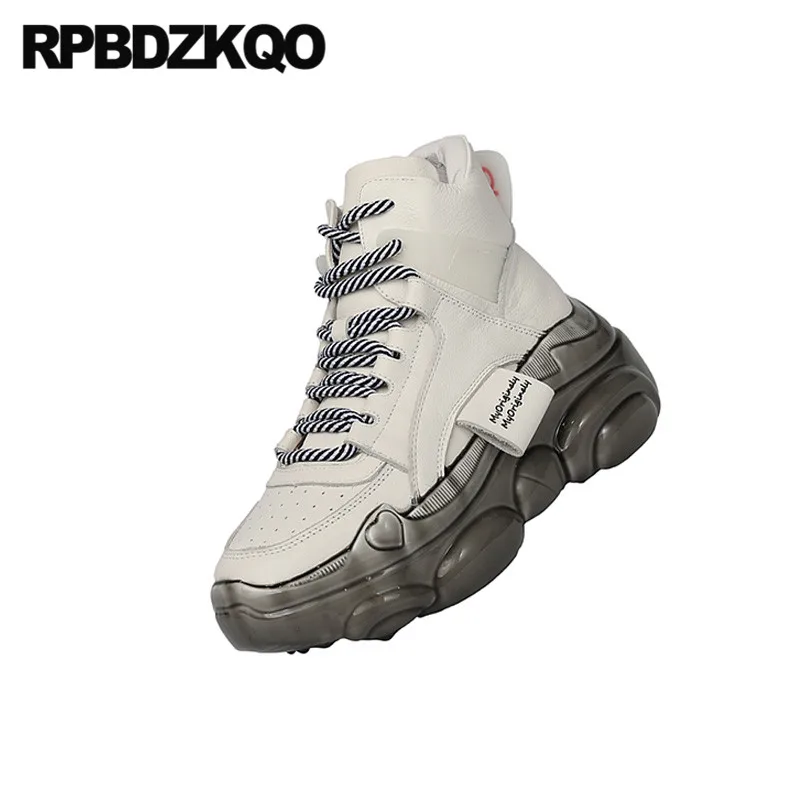 Туфли на высоком каблуке Маффин платформе с толстой мягкой подошвой из